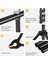 150 x 200 cm T Stand Bar Fon Perde Pvc Tutucu Background Backdrop Çekim Standı T-Shape 4