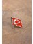 089 5000 Gümüş Ay Yıldız Bayrak Yaka Rozeti Standart Standart 1