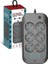 Termal Akım Korumalı, Çocuk Korumalı, 6'lı 2 mt Uzatma Kablosu 6 x Priz, 3 x USB - Ftr-11 1