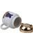 Bear Ayıcık Tasarımlı Sıcak Tutan Kapaklı Kupa Bardak Fincan Mug Mini Motivasyon Termos 400 Ml. 5