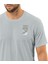 JACK WOLFSKİN Vonnan S/S Graphic T M 1809941TR-6709 ERKEK Açık Gri Tişört 5