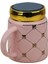 Ekose Tasarımlı Aynalı Kapaklı Sıcak Tutan Kupa Bardak Fincan Mug Mini Motivasyon Termos 450 Ml. 2