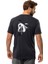 JACK WOLFSKİN Vonnan S/S Graphic T M 1809941TR-6350 ERKEK Gri Tişört 2