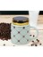 Ekose Tasarımlı Aynalı Kapaklı Sıcak Tutan Kupa Bardak Fincan Mug Mini Motivasyon Termos 450 Ml. 1