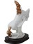 Lüks Modern Sanat Reçine At Biblo Heykel Ev Ofis Hediyesi Vitrin Konsol Süsü Dekoratif Obje 24 Cm. 4