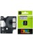 Dymo Labelmanager Serisi Elektronik Etiketleme Makinesi D1 45010 S0720500 12MM x 7 Mt. Muadil Şeffaf Etikete Siyah Yazı Şerit Etiket Kaseti 1