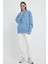 Bebe Mavisi Hoodie, Oversize Hoodie, Kadın Hoodie, Kanguru Cepli Hoodie 2