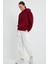 Bordo Hoodie, Oversize Hoodie, Kadın Hoodie, Kanguru Cepli Hoodie 3
