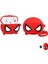 Pro Uyumlu Spiderman Figürlü Sevimli Kulaklık Kılıfı ve Spiderman Figürlü Kablo Koruyucu Seti 3