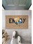 3D Baskı Özel Tasarım Enjoy Yourself Ayıcık Desen Paspas 1