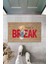 3D Baskı Özel Tasarım Take A Break Ayıcık Desen Paspas 1