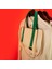 Yeşil Mini Tote Bag, Ön Cep Detaylı, 25 x 20 Cm, Ayarlanabilir Omuz Askılı Kadın Kol ve Omuz Çantası 2