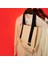 Lacivert Mini Tote Bag, Ön Cep Detaylı, 25 x 20 Cm, Ayarlanabilir Omuz Askılı Kadın Kol Çantası 3
