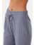 Mavi Bis Yaka Uzun Kollu Celllıant Pijama Takımı 5