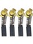 Dewalt DWP849 DWP849X DWP849X-BR DWP849X-B3 Parlatıcı (4 Paket) Için Uygun Karbon Fırçalar Yedek Parçalar (Yurt Dışından) 1