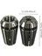 Geri Çekilebilir Pens-3 x Cnc ER11 1 x ER22 A-8mm Motor Şaftı Takım Tutucu-Siyah ve Gümüş (Yurt Dışından) 3