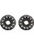 2 Adet 90MM Ahşap Oyma Diski 12 Diş Ahşap Şekillendirme Diski 16MM Delik Çok Fonksiyonlu Taşlama Eki 100/115 Açı Öğütücü Ağaç Işleme Aleti (Yurt Dışından) 1
