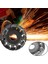 2 Adet 90MM Ahşap Oyma Diski 12 Diş Ahşap Şekillendirme Diski 16MM Delik Çok Fonksiyonlu Taşlama Eki 100/115 Açı Öğütücü Ağaç Işleme Aleti (Yurt Dışından) 2