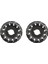 2 Adet 90MM Ahşap Oyma Diski 12 Diş Ahşap Şekillendirme Diski 16MM Delik Çok Fonksiyonlu Taşlama Eki 100/115 Açı Öğütücü Ağaç Işleme Aleti (Yurt Dışından) 3