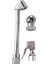 Adet Avy-Duty Set-1/4 Inç Kapalı Bilyalı Hava Kelepçesi 1/4 Inç Npt Çift Reklam ve Kapalı Akış Lastik Kelepçesi (Yurt Dışından) 1