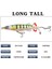 F Stili 1 Adet Whopper Plopper Balıkçılık Cazibesi 13CM 16G Topwater Sert Yem Dönen Yumuşak Kuyruk Yapay Yemler ile Pike Bas Olta Takımı (Yurt Dışından) 4