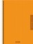 Fines Ofis Defter A4 Spiralli Kareli Turuncu 1
