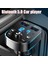 Araba Bluetooth 5.0 Ses Çalar U Disk ve Telefon Için Çift USB Şarj Adaptörü Araba Fm Bluetooth Verici Alıcı (Yurt Dışından) 2