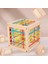 Montessori Blok Şekli Oyuncaklar Yapboz Oyuncaklar Erken (Yurt Dışından) 4