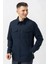 Aarberg 58144 Mevsimlik Slim Fit Pamuklu Mont Lacivert 2
