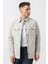 Aarberg 5814 Mevsimlik Slim Fit Pamuklu Mont Taş 2