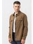 Aarberg 58144 Mevsimlik Slim Fit Pamuklu Mont Camel 4