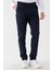 Koyu Lacivert Pamuklu Likralı Yan Cepli Comfort Fit Rahat Kesim Casual Pantolon 1003235154 1