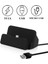 Masaüstü Micro USB Dock Şarj & Data Istasyonu Telefon Şarj Kablo Stand USB Çıkışlı 2ın1 1