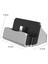Masaüstü Micro USB Dock Şarj & Data Istasyonu Telefon Şarj Kablo Stand USB Çıkışlı 2ın1 3
