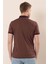 Mürdüm Kısa Kollu Merserizepamuklu Casual Slim Fit Dar Kesim T-Shirt 1011230156 5