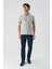 Taş Rengi Desenli Jakarlı Düğmeli Yaka Cepli Casual Slim Fit Dar Kesim Tişört 1011240175 2