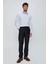 Lacivert Gabardin Yan Cepli Comfort Fit Rahat Kesim Basic Pantolon 1003230005 2