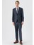 Lacivert Mono Yaka Tek Yırtmaç 4 Drop Comfort Fit Rahat Kesim Klasik Takım Elbise 1001235167 5
