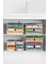 2'li Buzdolabı Organizer Mikrodalga ve Difrize Uygun Saklama Kabı Sarı 2 x 1170 ml 3