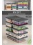 8'li Buzdolabı Organizer Mikrodalga ve Difrize Uygun Saklama Kabı 2 x 1200 ml - 6 x 600 ml 1