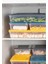 4'lü Buzdolabı Organizer Mikrodalga ve Difrize Uygun Saklama Kabı Antrasit 4 x 1200 ml 5