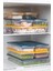 2'li Buzdolabı Organizer Mikrodalga ve Difrize Uygun Saklama Kabı Petrol 2 x 1170 ml 4