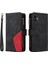 IPhone 11 Için Kılıf Fermuar Cüzdan Tarzı Kart Yuvası ile Iki Renkli Dikiş (Yurt Dışından) 1
