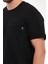 Erkek Önü Tek Cepli Bisiklet Yaka T-Shirt RD24YE002271 3