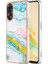 Oppo Oppo 8t 4g Koruma Için Kılıf Yumuşak Tampon Ince Tpu Mermer Desen (Yurt Dışından) 1