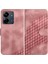 Xiaomi Redmi Için Kılıf Redmi Manyetik Kart Tutucu Geometrik Desen Pu Flip (Yurt Dışından) 1