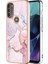 Motorola Moto G71 5g Koruma Yumuşak Tampon Mermer Desen Ince (Yurt Dışından) 1