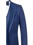 Lacivert Gabardin Mono Yaka Astarlı Yelekli 6 Drop Slim Fit Dar Kesim Smokin Damatlık 1001195166 2