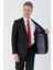 Siyah Gabardin Mono Yaka Astarlı 6 Drop Comfort Fit Rahat Kesim Basic Takım Elbise 1001235010 3
