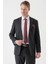 Siyah Desenli Mono Yaka Likralı 6 Drop Comfort Fit Rahat Kesim Klasik Takım Elbise 1001235153 3